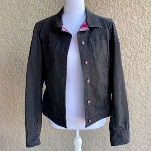 Ca.sual dark gray jacket Sz S